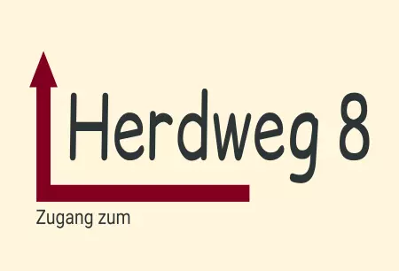 Wegweiser Herdweg 8 Bild