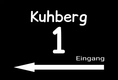  Wegweiser Kuhberg 1 Bild