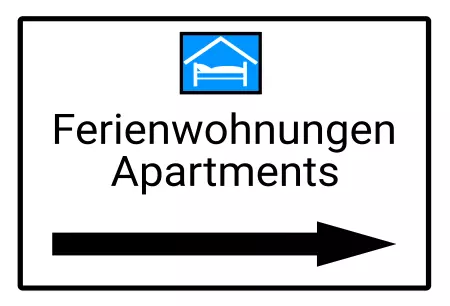  Wegweiser Ferienwohnungen Apartments Bild